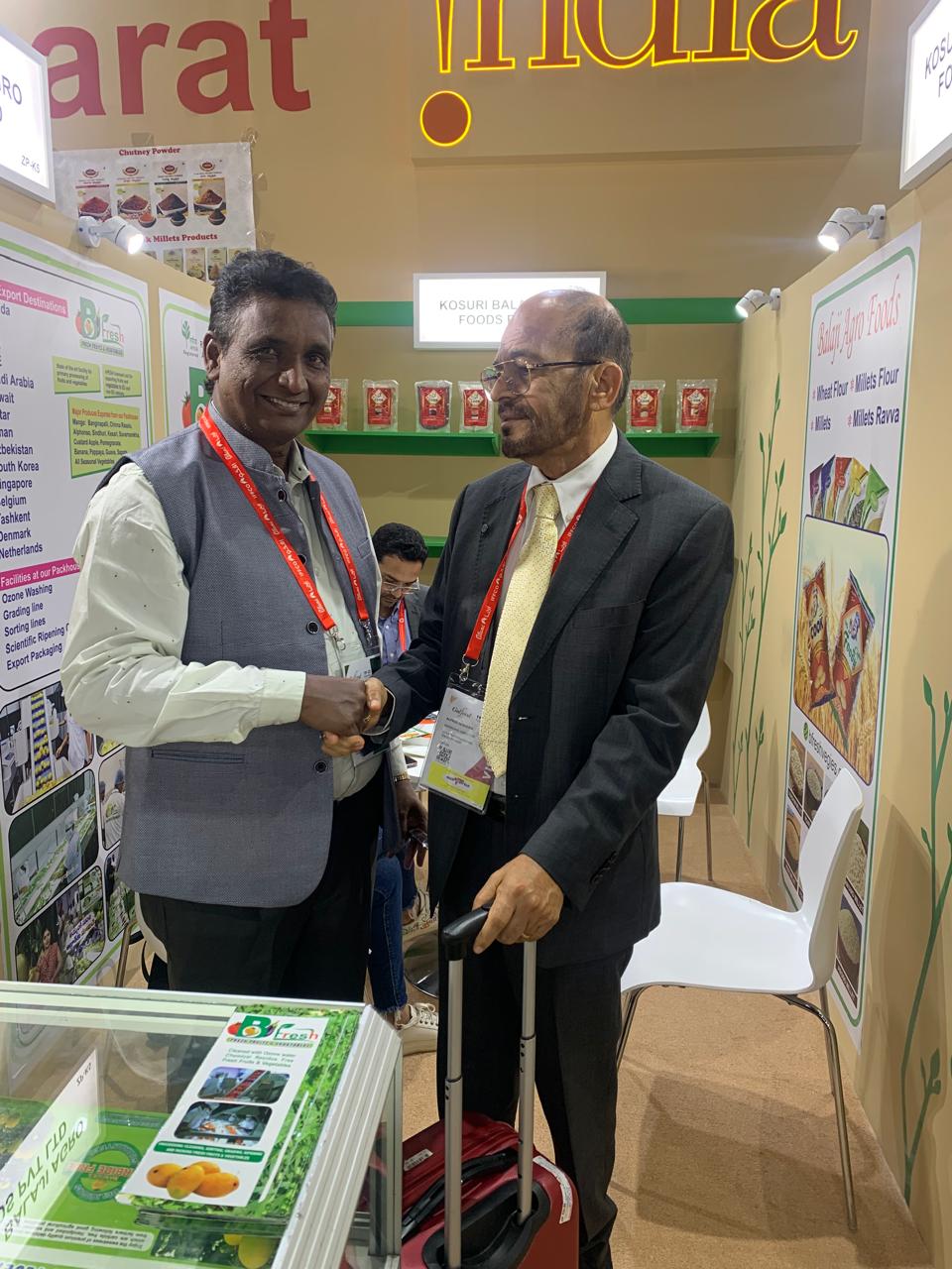 International food trade delegation